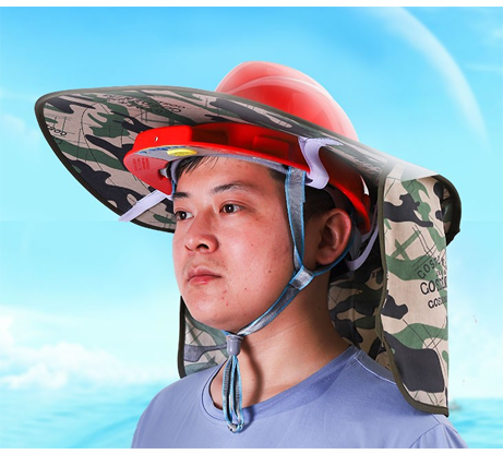 安全帽防曬帽檐