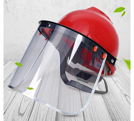 防沖擊面屏（配安全帽）